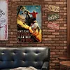 Western cowboy - Panneaux en &eacute;tain m&eacute;tallique(20*30cm/30*40cm)