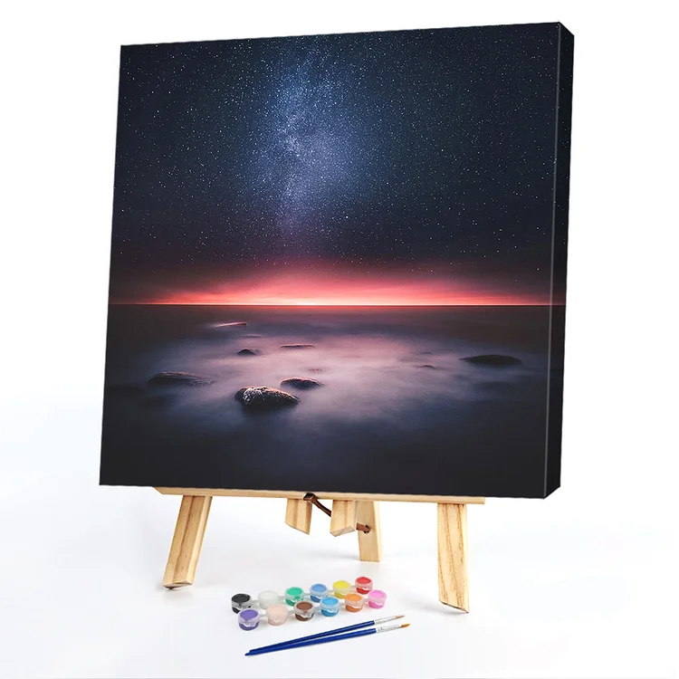 Oil Paint By Numbers -  Milky Way  40*40CM