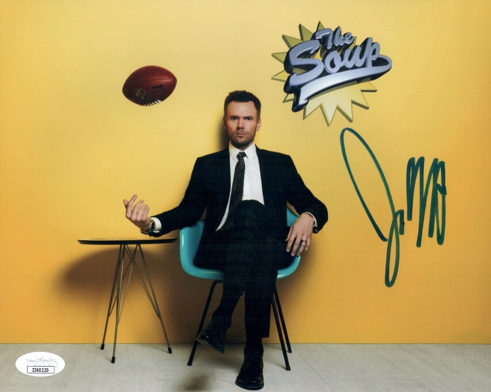 JOEL MCHALE Signed THE SOUP 8x10 Photo Poster painting IN PERSON Autograph JSA COA Cert