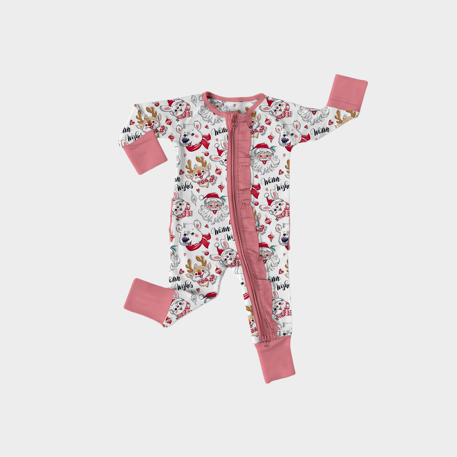 Vibrant Mix-Themed Bamboo Fiber Baby Romper REAL SILK LIFE