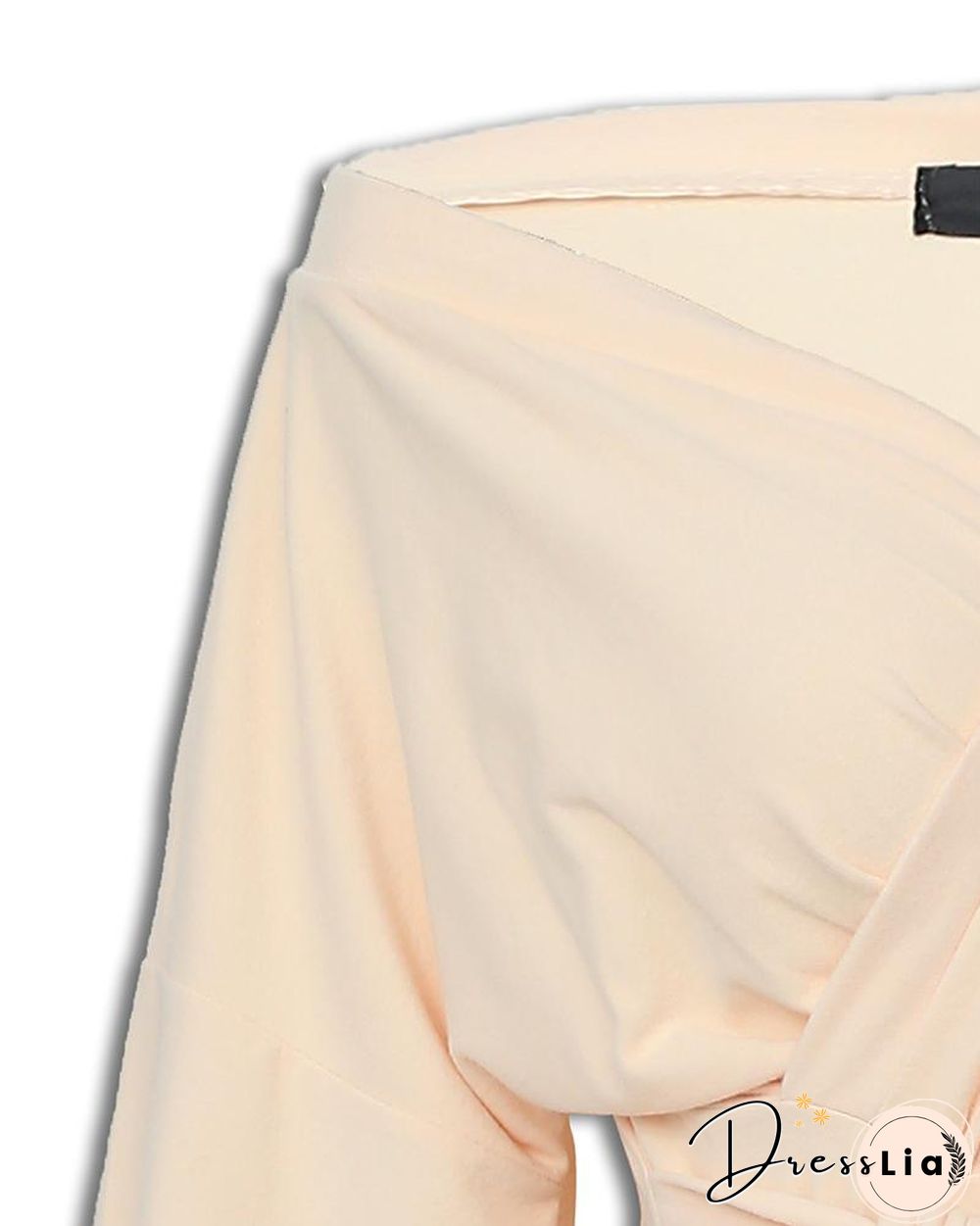 Off Shoulder Twisted Waist Tie Sexy Midi Dress P13670