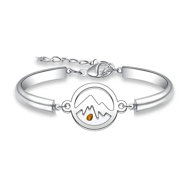For Daughter - The Love Between Mother And Daughter Like The Mountain Itself Peak Bracelet