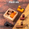 Puzzle Luban Lock Puzzle for Children (Level 10)