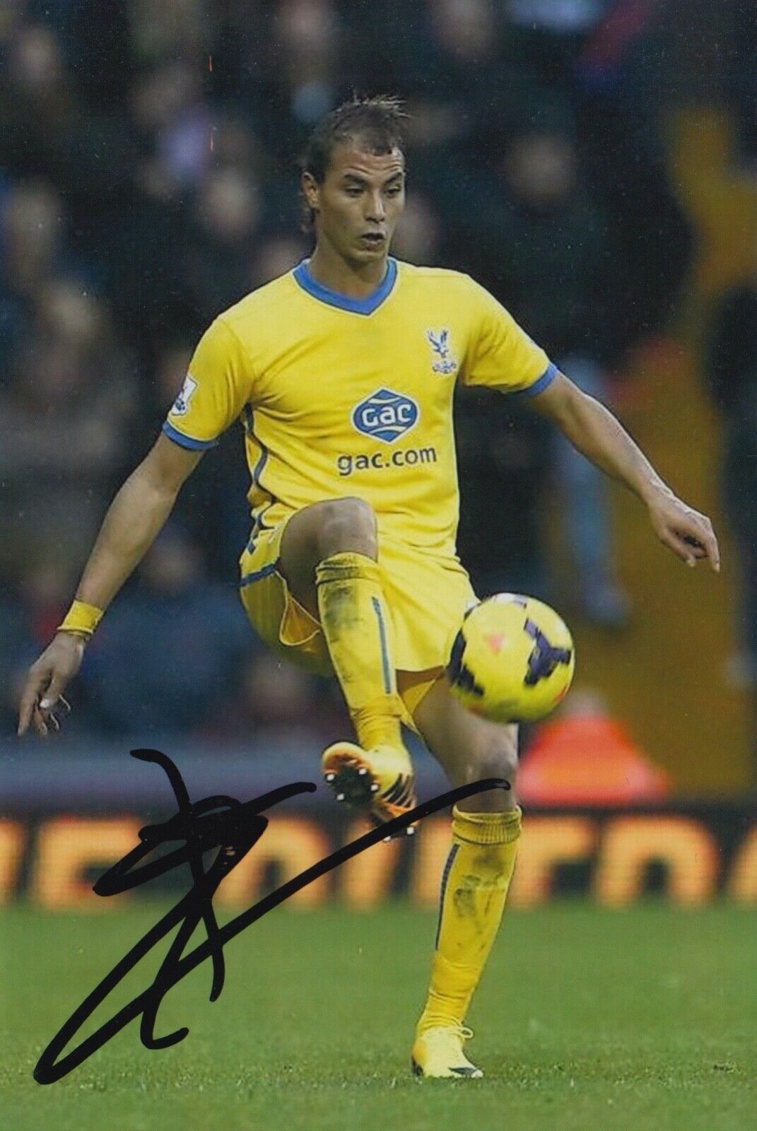 MAROUANE CHAMAKH HAND SIGNED 6X4 Photo Poster painting - FOOTBALL AUTOGRAPH - CRYSTAL PALACE.