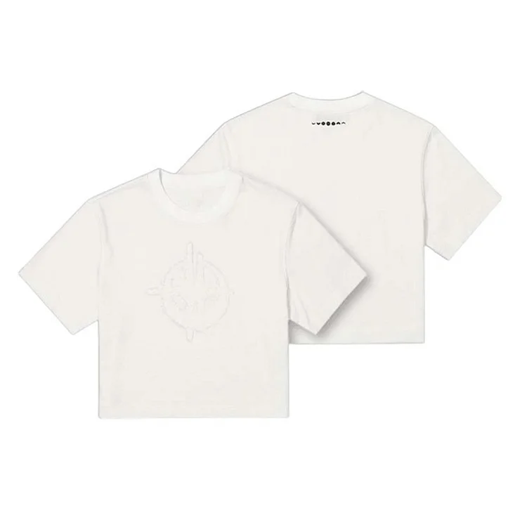 ENHYPEN WORLD TOUR ‘FATE’ Official Crop White T-shirt