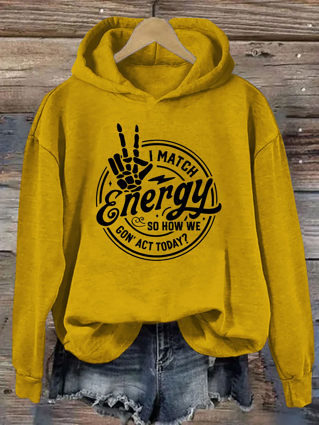 I Match Energy Hoodie