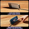Side-Mounted Phone Charger, 2-in-1 Hidden Stand Charging Cable, 240W Fast Charging Cable with Built-in Phone Stand. Compatible with iPhone 15 and later models, Samsung phones and tablets (C-to-C charging port).