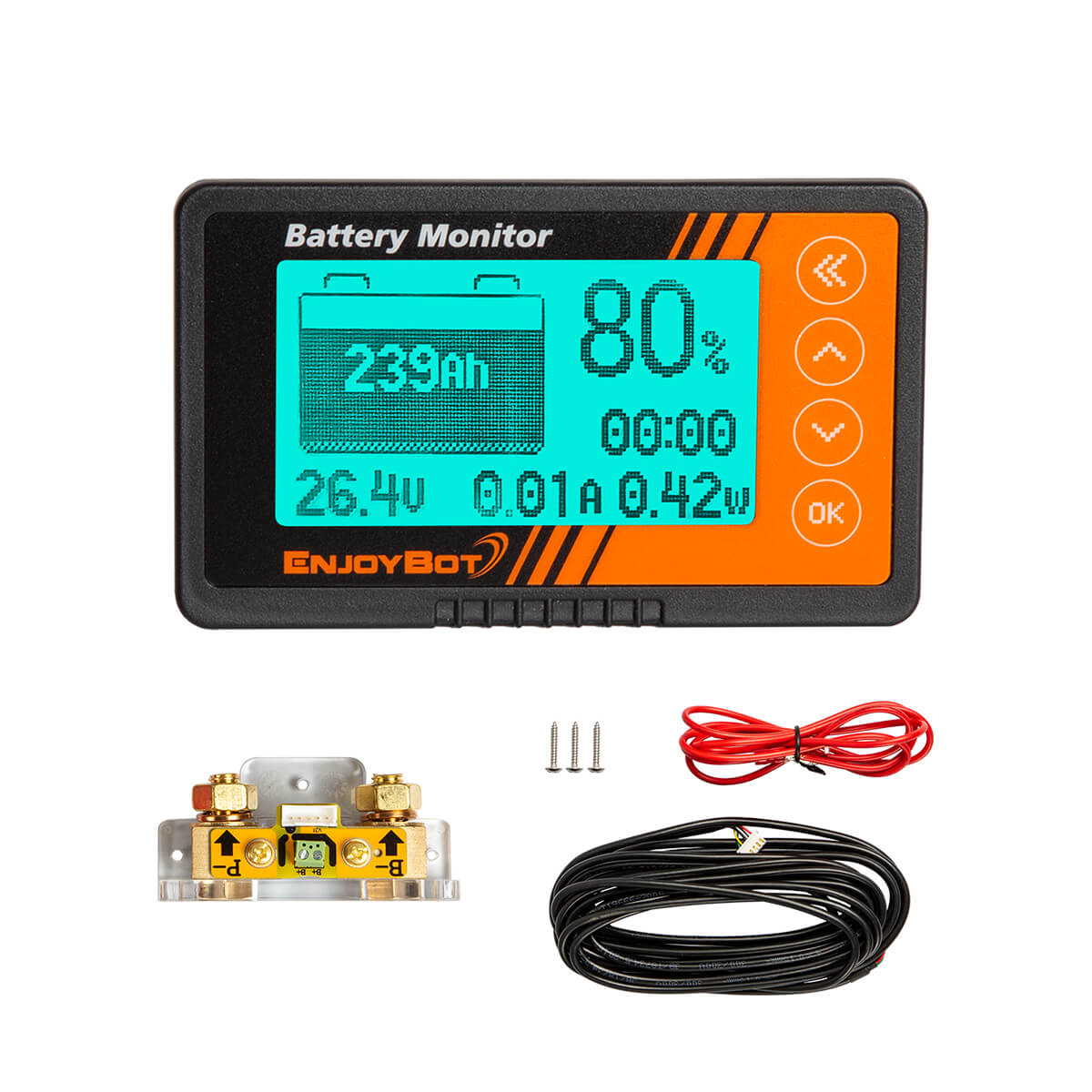 Enjoybot 500A Battery Monitor with Shunt