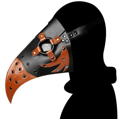 Plague Doctor Mask Hat Steampunk Masquerade Mask Halloween Costume