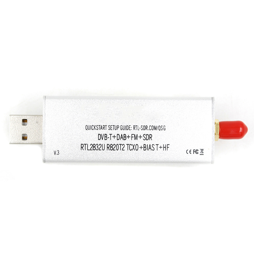 

RTL-SDR Blog RTL SDR V3 R820T2 Tuner RTL2832U 1PPM TCXO SMA Receiver Dongle, 501 Original