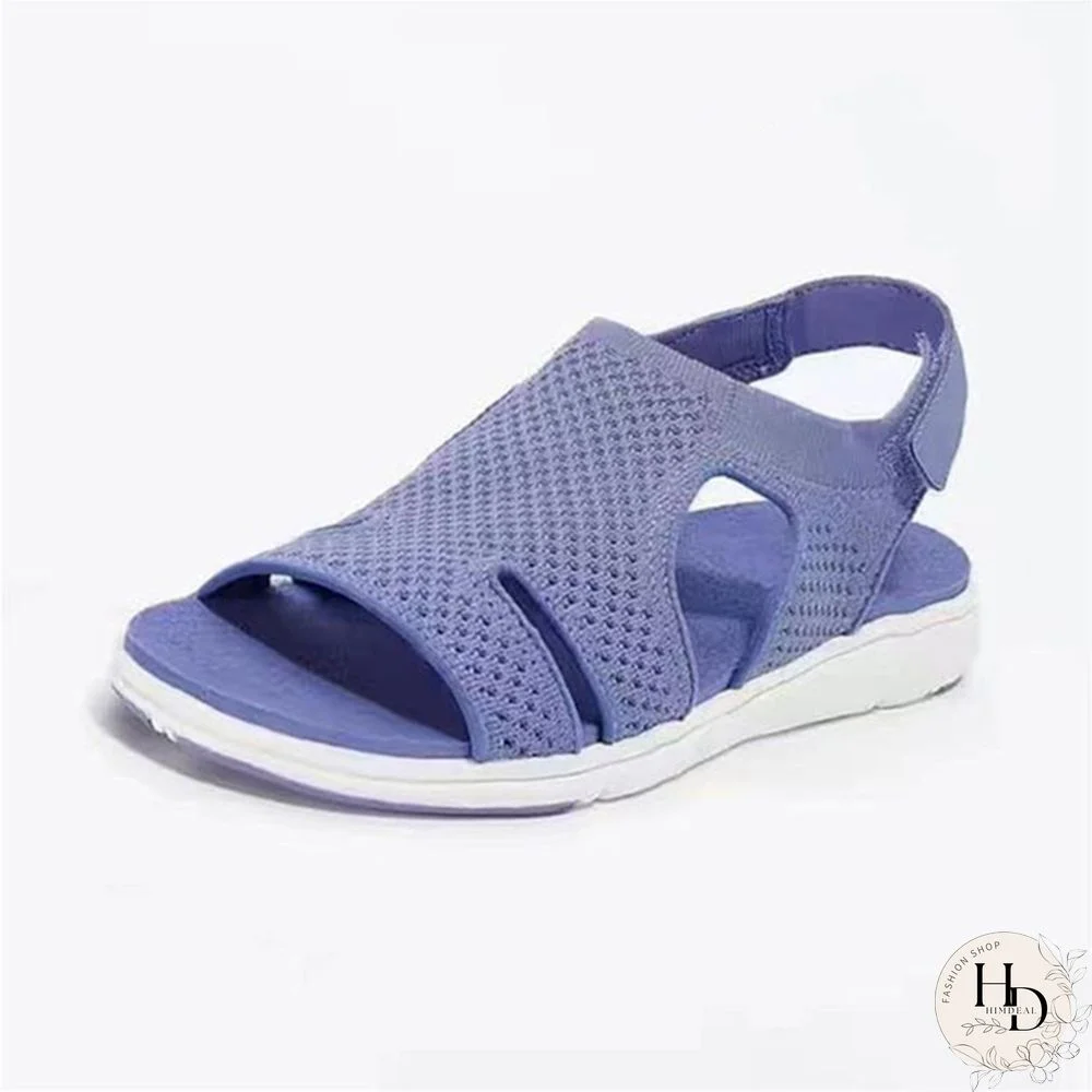 New Summer Women Sandals Sexy Shoes Crystal Casual Woman Flats Buckle Strap Ladies Fashion Beach Shoe Big Size