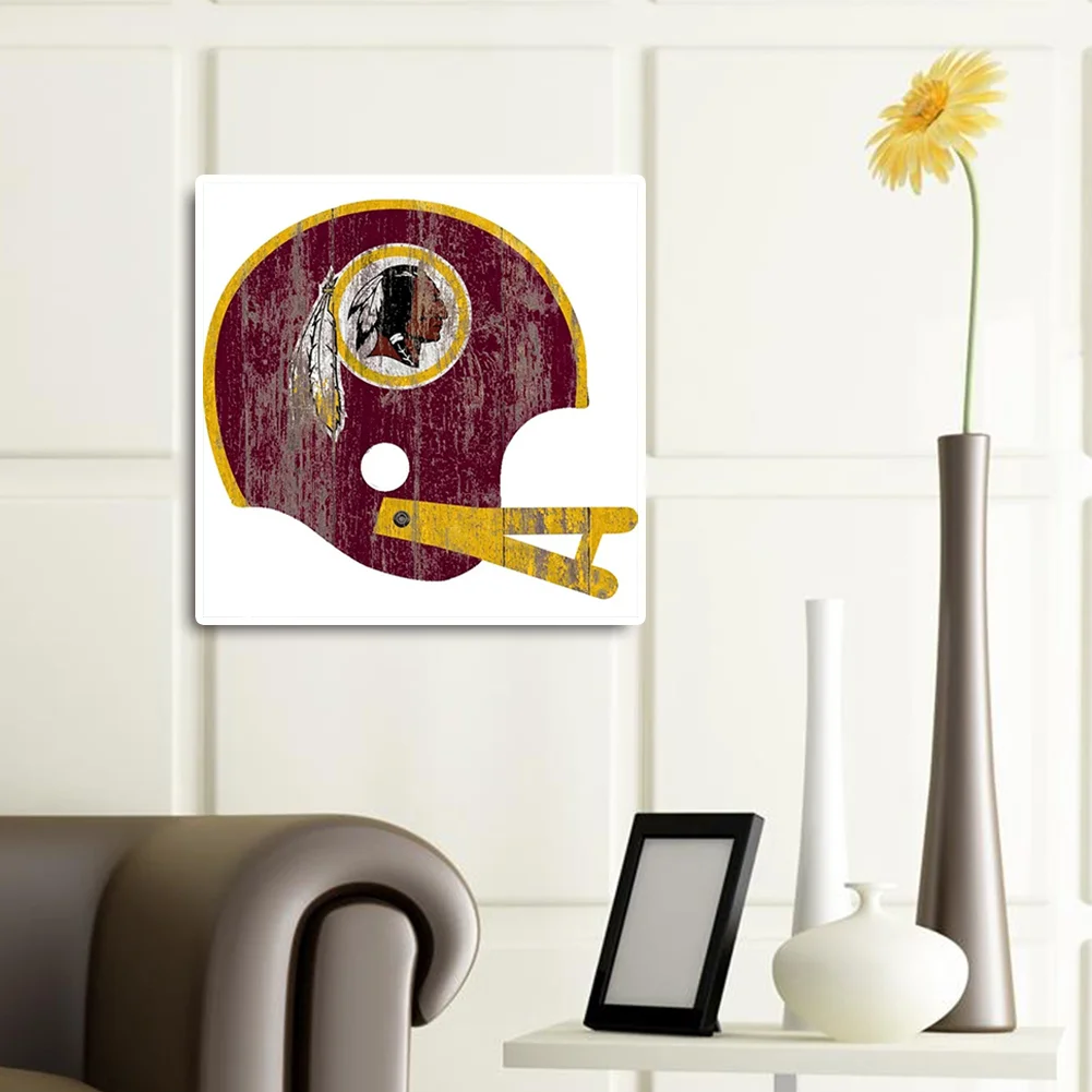 Diamond Painting - Full Round Drill - Washington Commanders(30*30cm)