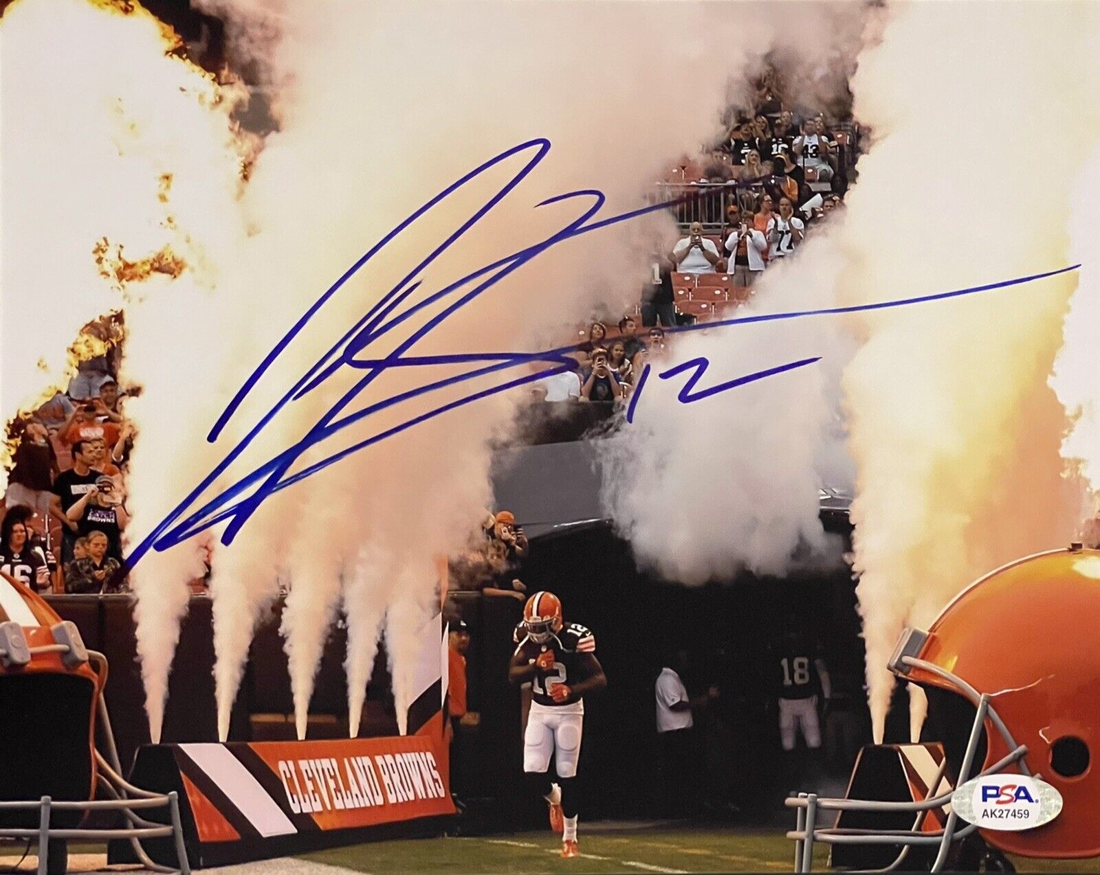 Josh Gordon Signed Autographed Cleveland Browns 8x10 Photo Poster painting PSA/DNA