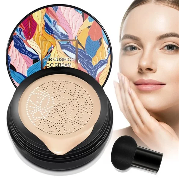 Last Day Promotion-- New Mushroom Head Air Cushion CC Cream🌸 Buy 1 Get 1 Free(2 pcs)🌸