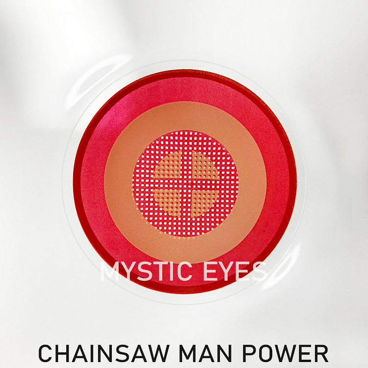 CrazyLab Chainsaw Man Power Circle Lenses