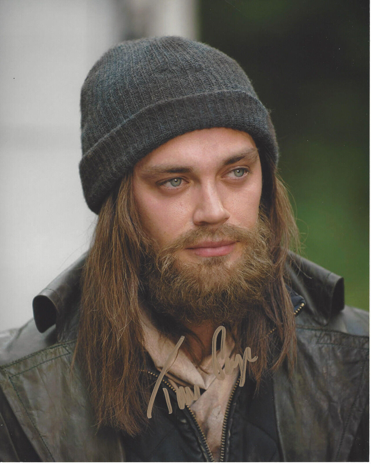 TOM PAYNE SIGNED AUTHENTIC 'THE WALKING DEAD' 8x10 Photo Poster painting w/COA TWD JESUS ROVIA