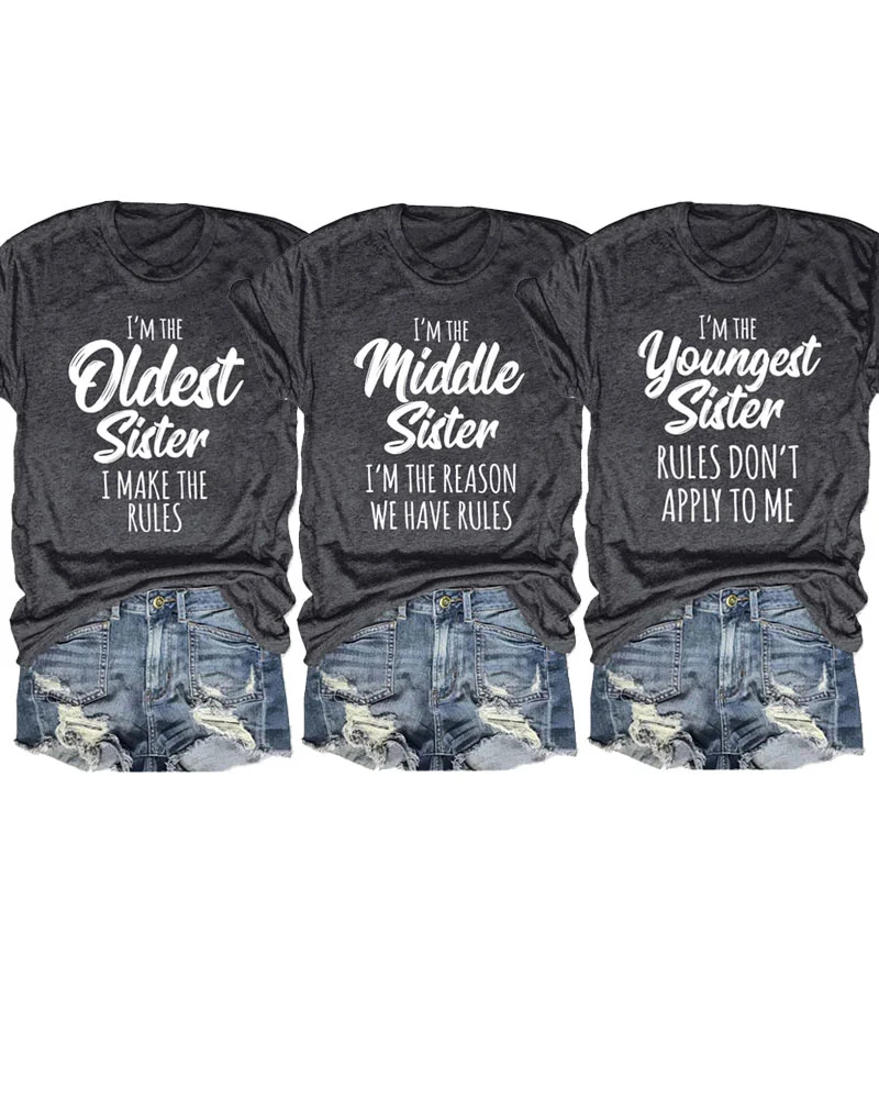 Sisters' Rules T-shirt