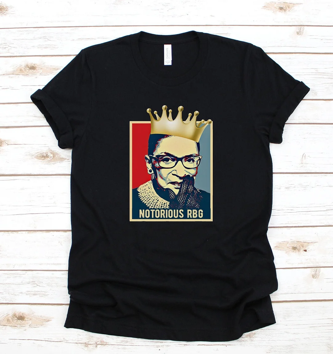 Women And Man Notorious Rbg Crown Shirt Feminist Ruth Bader Ginsburg I Dissent Top Tees