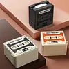 Cassette Tape Design Case Cover for Samsung Galaxy Buds4/4Pro Soft Silicone Protective Cover Shock-Proof Scratch-Resistant