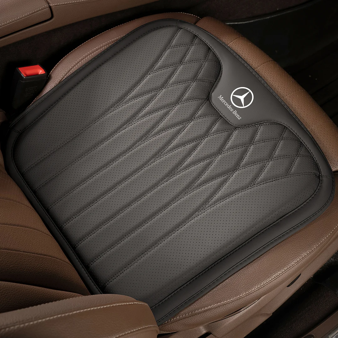 All-Season Universal Nappa leather Seat Cushions (with Logo)