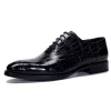 Mens Luxury Oxfords Dress Shoes