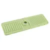 2Pcs Silicone Sink Splash Guard Quick Dry Water Catcher Mat for Sink (Grey)