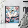 Swan-11CT Stamped Cross Stitch 40*50cm/15.75*19.69in