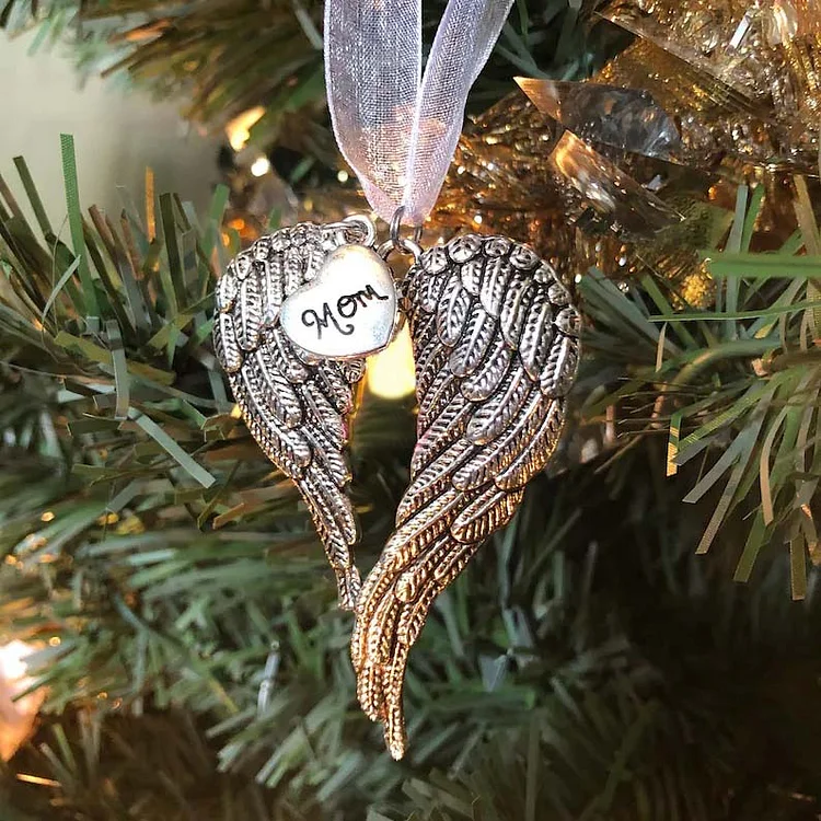Angel Wings Heart Ornament Memorial Keepsake Christmas Gifts