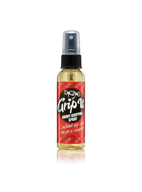 Pornhint Drevy Grip-iT Hand Grip Spray - Better Pole Grip for Pole Dancing - Firm Grip for Aerial Silks - Supercharge Your Tennis Overgrips - Pickleball Paddles Grip Replacement 2 oz