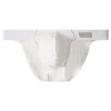 Men's Lace Mesh Bikini Low Rise Briefs Soft Breathable Underwear