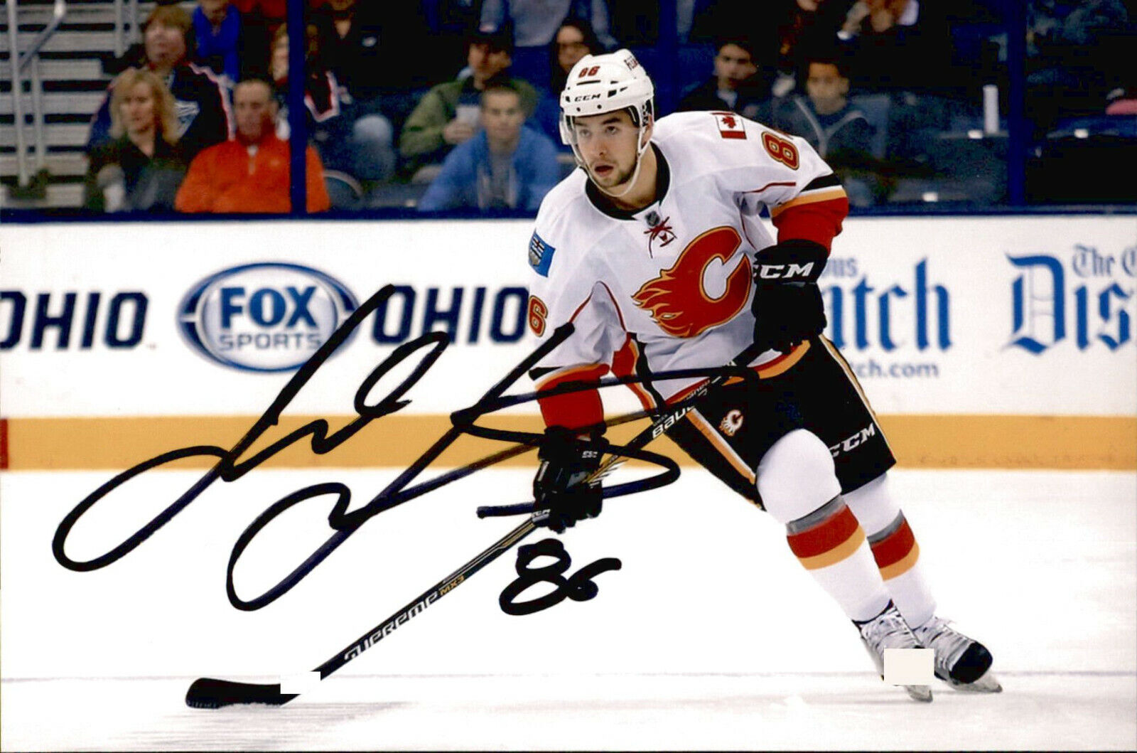 Josh Jooris SIGNED autographed 4x6 Photo Poster painting CALGARY FLAMES / PITTSBURGH PENGUINS #3