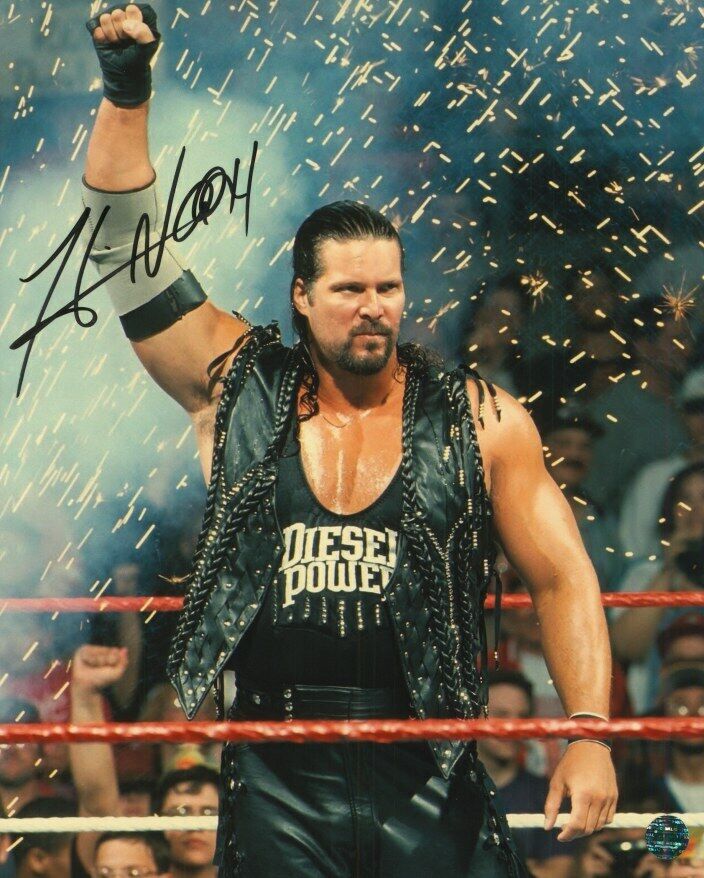 KEVIN NASH - WWE Autographed Original 8x10 Photo Poster painting LOA TTM