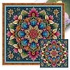 Mandala-14CT Stamped Cross Stitch 40*40cm/15.75*15.75in
