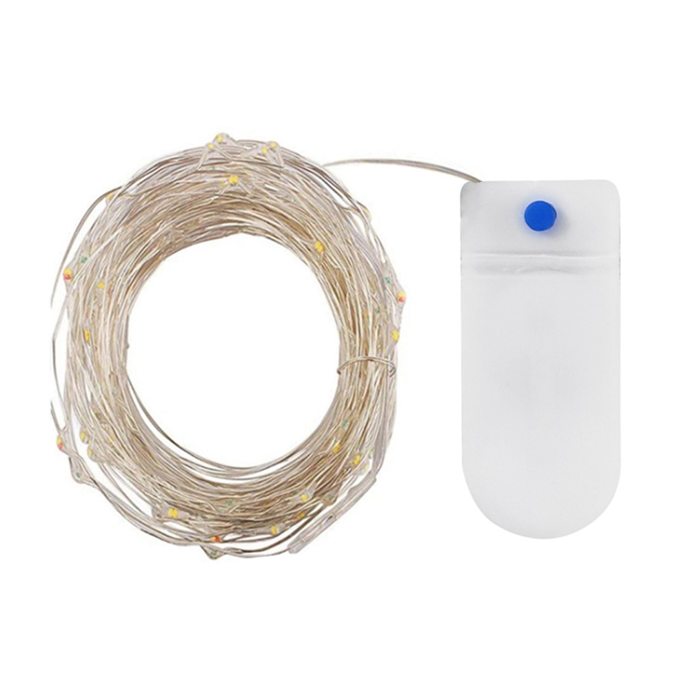 

2m 20 LED Fairy String with Button Battery Box-String Light, 501 Original