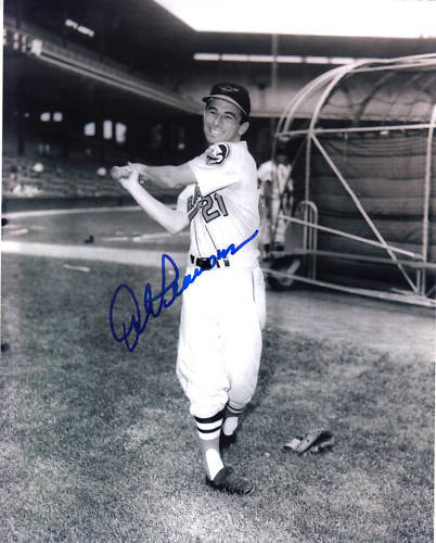 ALBIE PEARSON BALTIMORE ORIOLES ACTION SIGNED 8x10