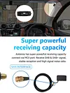 DAB+ Receiver Antenna Aerial USB Interface for Android 5.1 and Above Car Radio