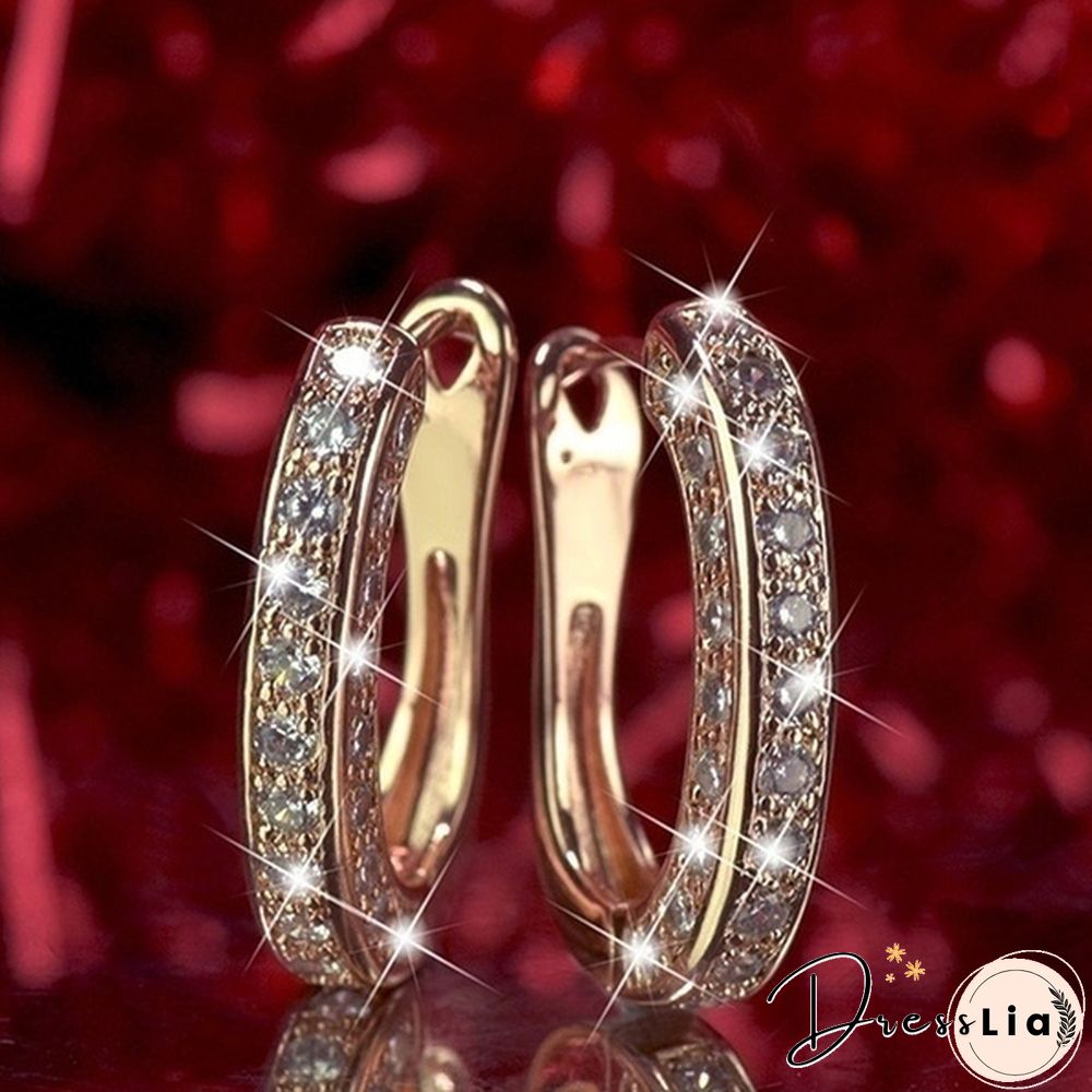 Exquisite Fashion 925 Silver Diamonds Stainless Steel Earrings European and American Women's Earrings Health Care Weight Loss Earrings 100% Surprise Yoga Energy Slimming Earring