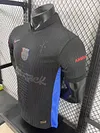 2024/2025 Player Version Barcelona x Travis Scott Collab Away Black Advertising Football Shirt 1:1 Thai Quality