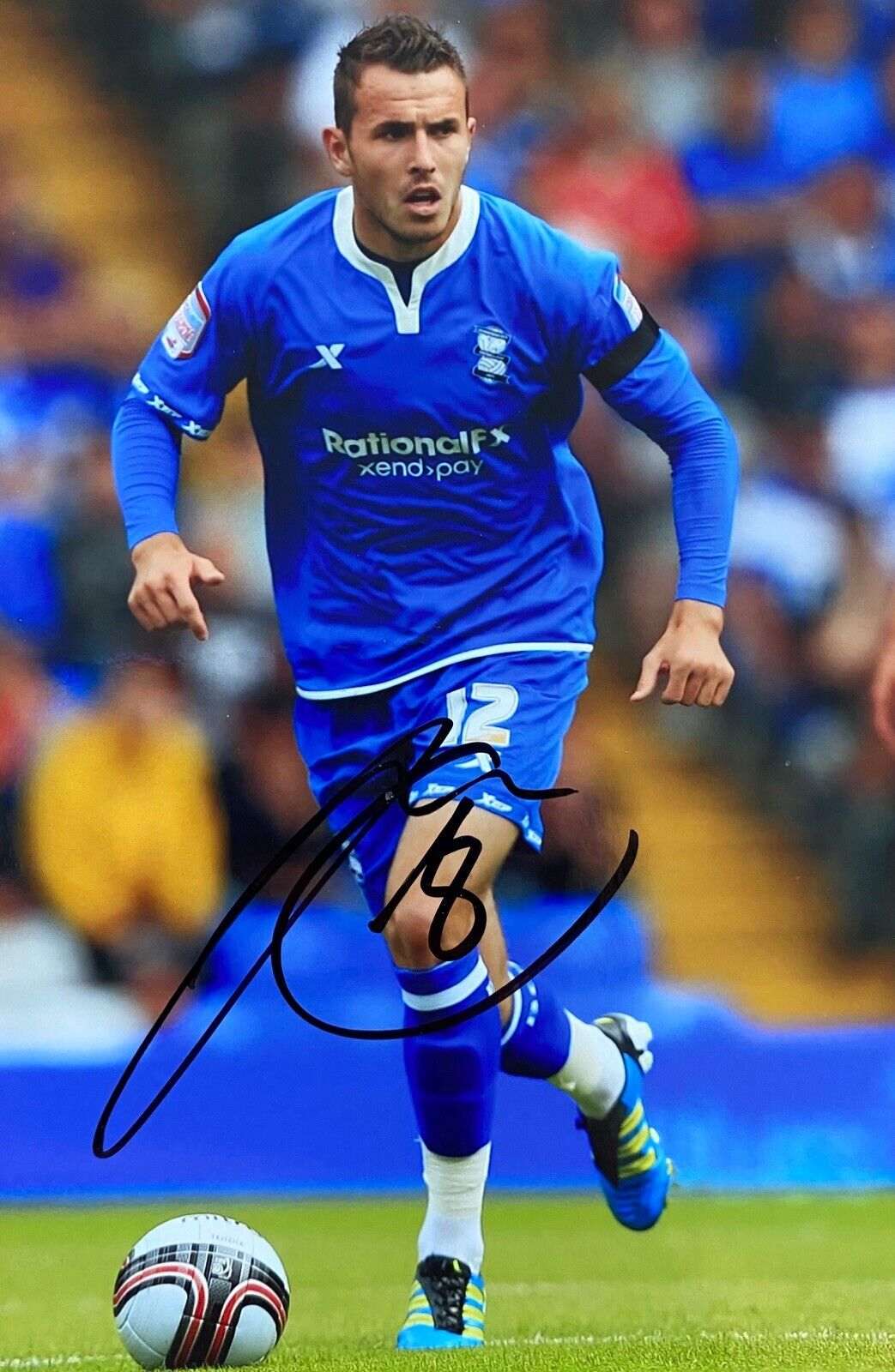 Jordan Mutch Genuine Hand Signed 6X4 Photo Poster painting - Birmingham City