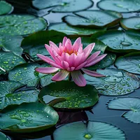 Lotus Serenity - Diamond Painting