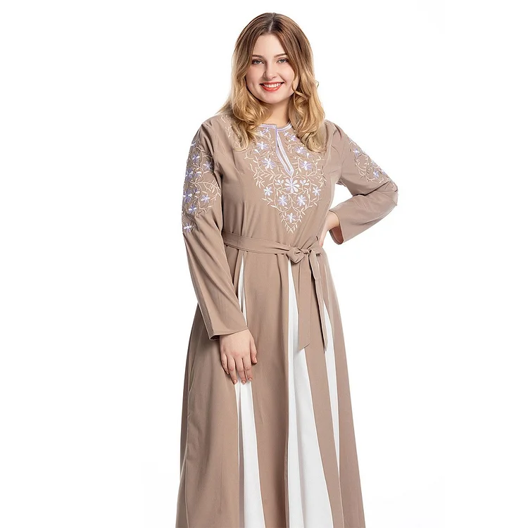 Muslim Women Stylish Kashibo Abaya Muslim Ladies Long Gown Islamic Clothing Jilbab Jalabiya Maxi Dresses Casual Fashionable