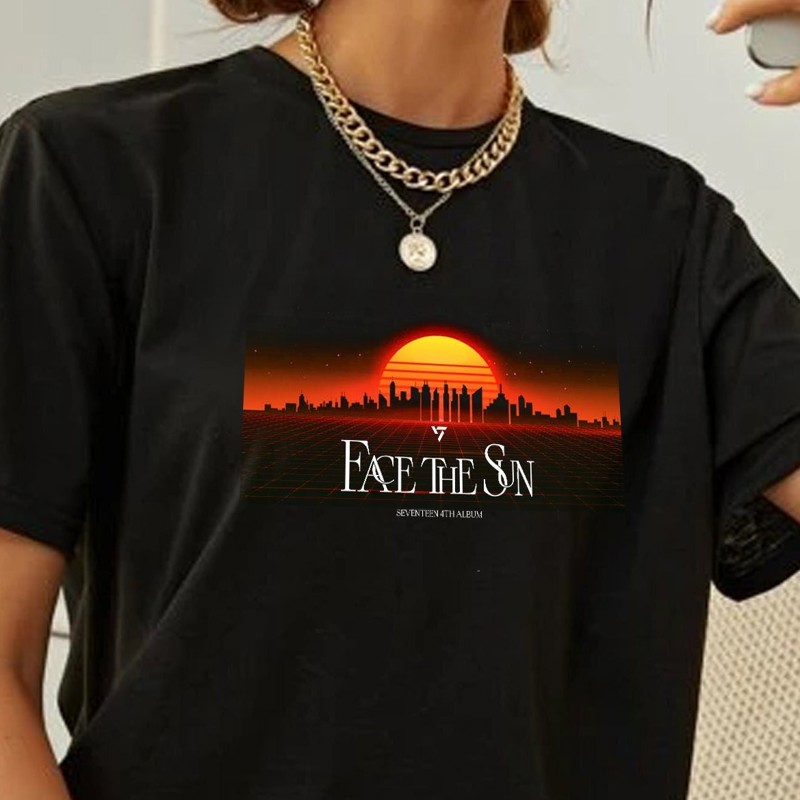 SEVENTEEN 4TH Album Face The Sun T-shirt officialsvtshop