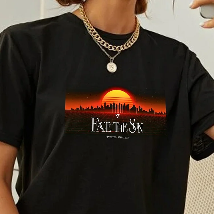 SEVENTEEN 4TH Album Face The Sun T-shirt
