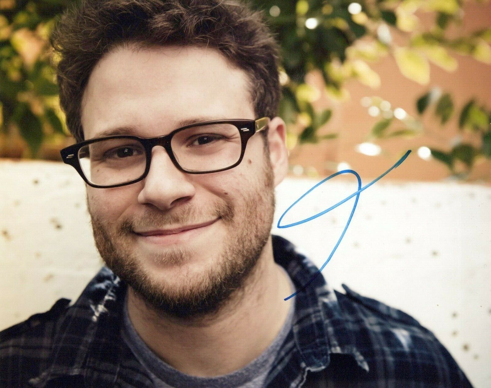 Seth Rogen head shot autographed Photo Poster painting signed 8x10 #1