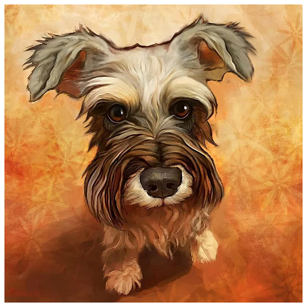 

Cartoon Puppy - Round Drill Diamond Painting - 35*35CM, 501 Original