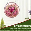 Kit d&eacute;coration de soleil &agrave; peinture en diamant d&eacute;coration c&oelig;ur floral 7,87x7,87 in