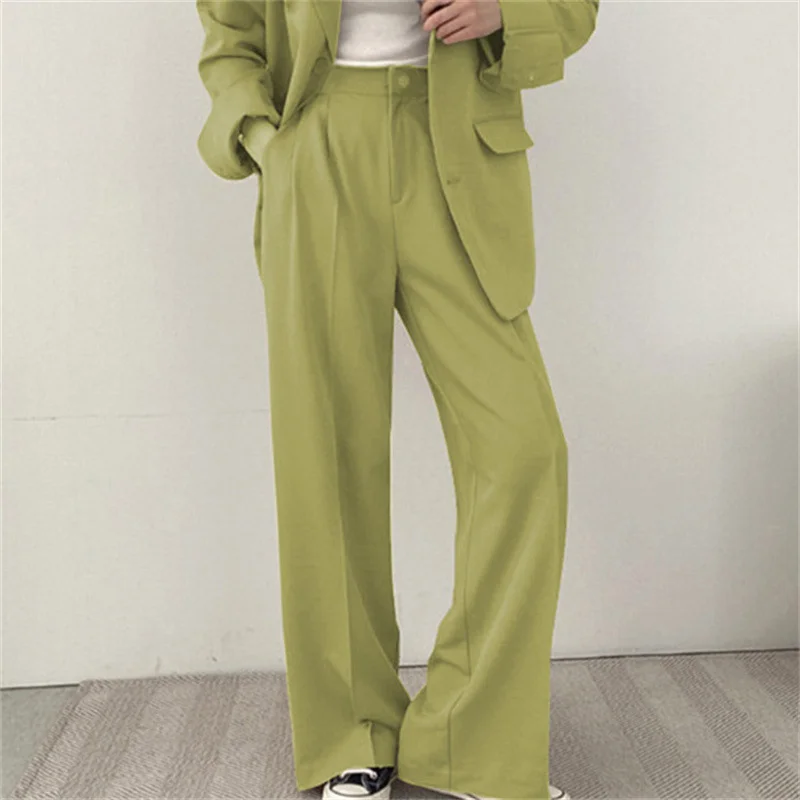 Athvotar Athvotar And Autumn New Blazer Female British Wind Casual Versatile Blue Small Medium Long Suit Female