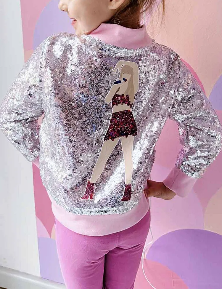 Kid's TS Eras Tour Sequin Coat