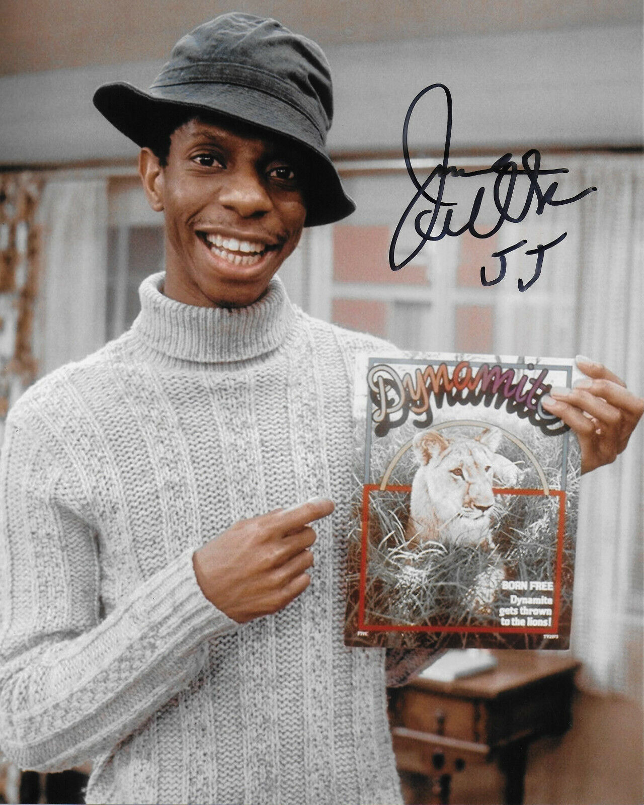 Jimmie JJ Walker Good Times Original Autographed 8X10 Photo Poster painting #13