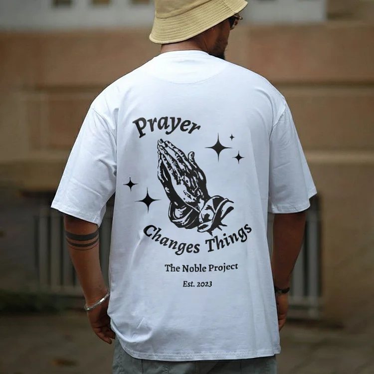 Christian Change Things Print T-Shirt